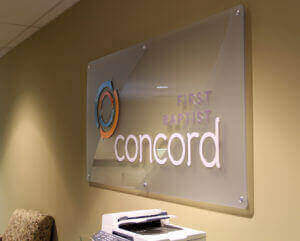 Concord FBC Sign