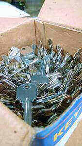 Keys in a box